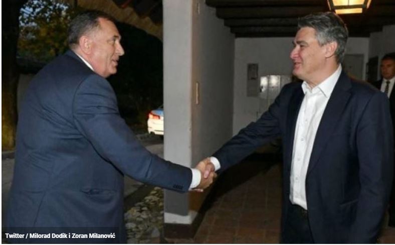 Milanović opet o Dodiku: Pravi srpski patriota, takvog Srbina želim za susjeda