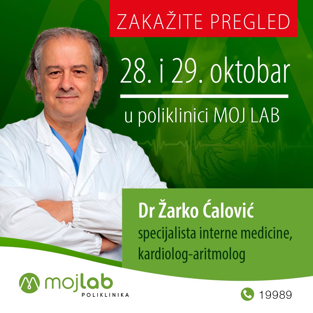 Dr Žarko Ćalović- najsavremenija znanja o poremećaju rada srca i srčanoj slabosti