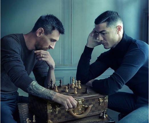 Fotografija za istoriju: Mesi i Ronaldo na partiji šaha