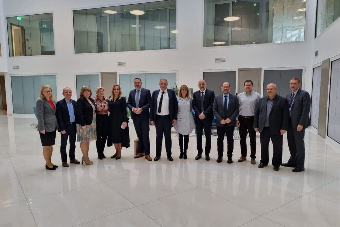 Čađenović sa saradnicima u posjeti Hrvatskoj elektroprivredi