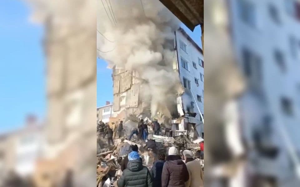 Eksplozija gasa u stambenoj zgradi na ruskom ostrvu, poginulo sedam osoba