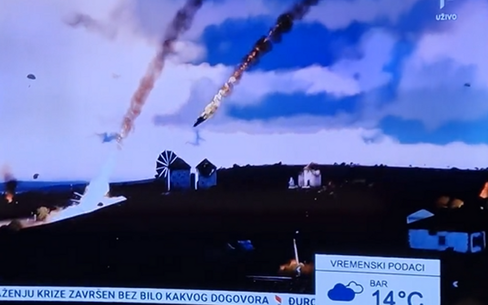 RTCG insertima iz video-igrice “pokrio” prilog o ratu u Ukrajini