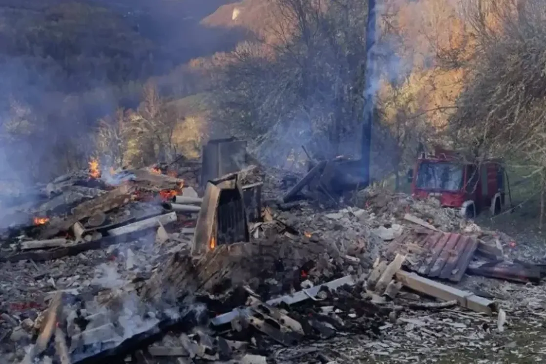 Izgorjela kuća do temelja u pljevaljskoj Bukovici