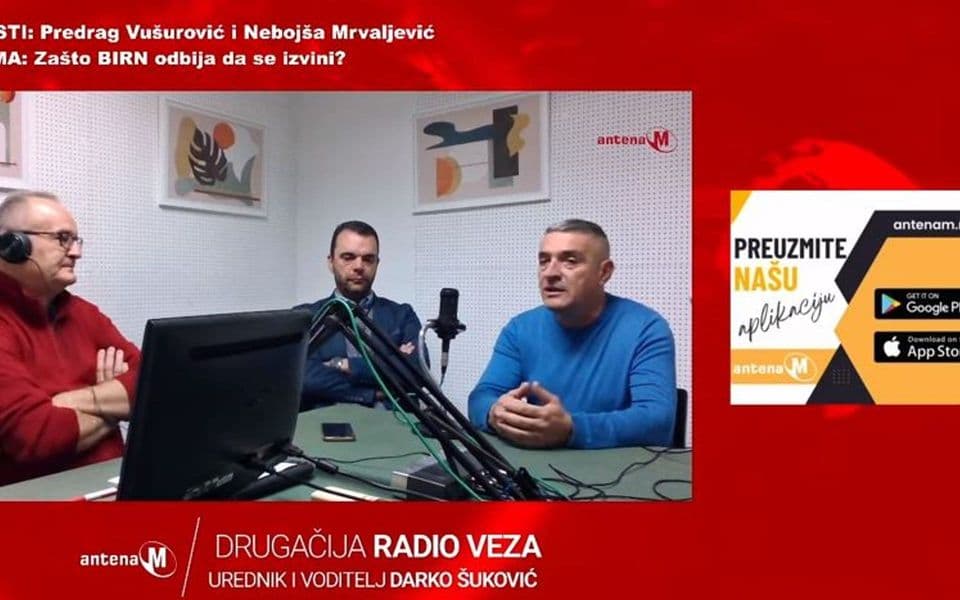 Vušurović i Mrvaljević: Izvještaj BIRN-a instruisan