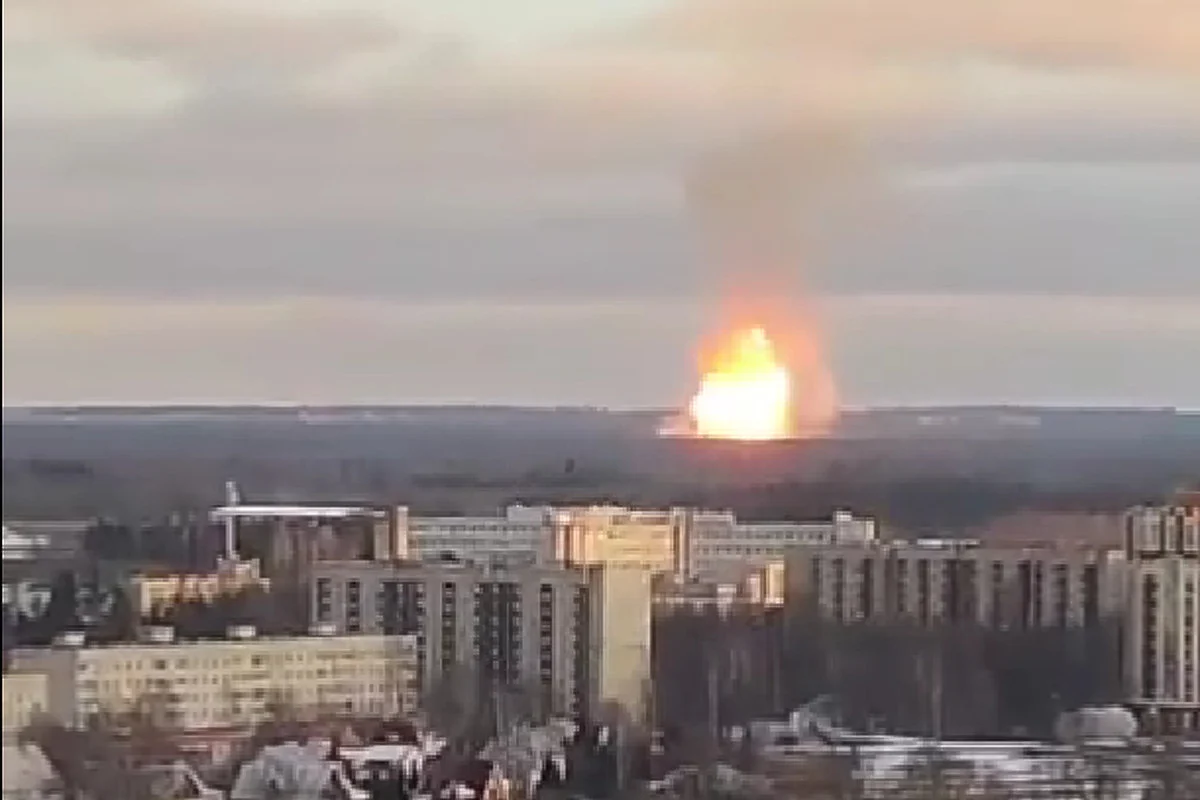 Velika eksplozija na plinovodu u Sankt Peterburgu (VIDEO)