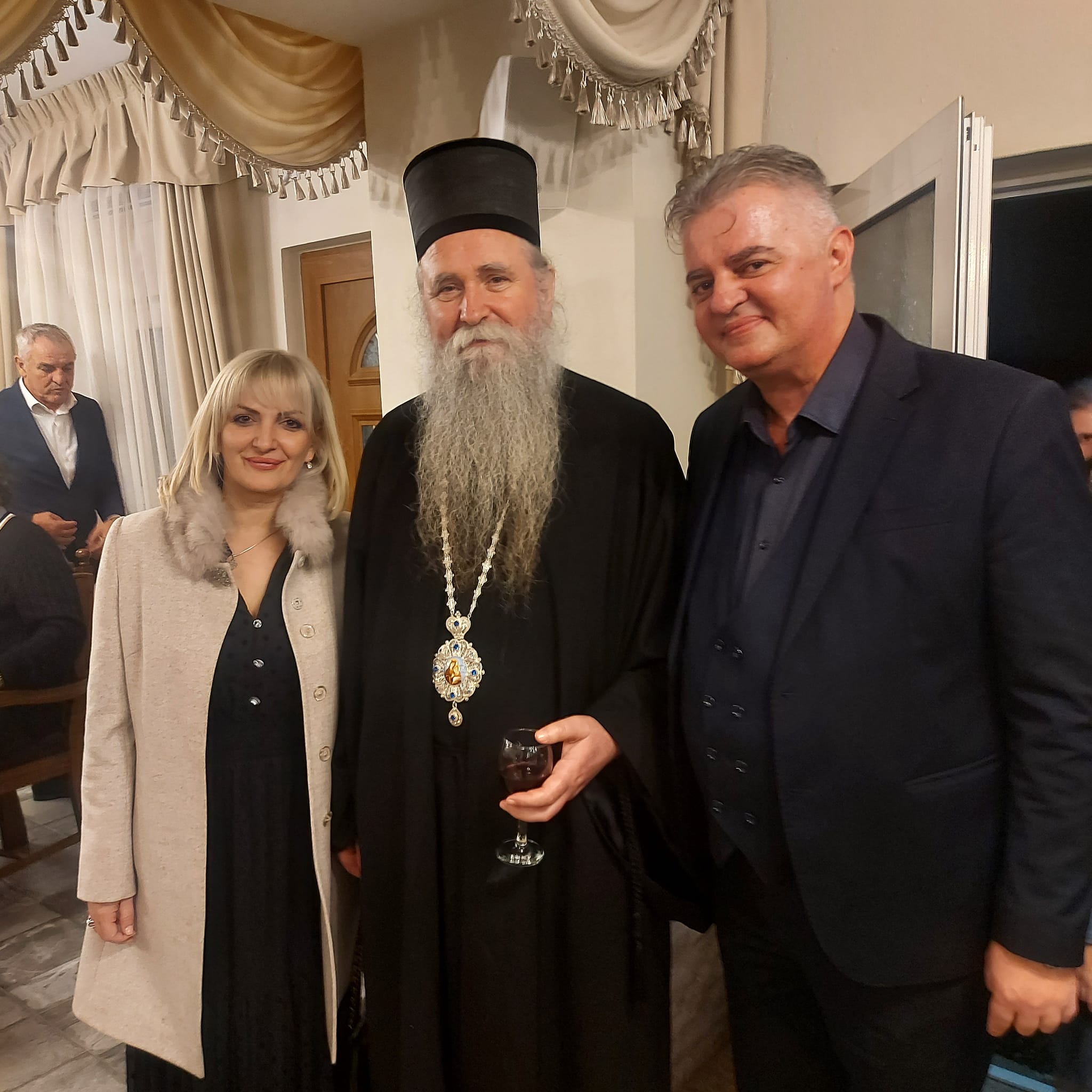 Bivši ministri kod Joanikija: Na slavi kod našeg voljenog mitropolita