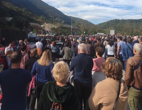 Građanska inicijativa “21. maj” podržala protest na Debelom brijegu u cilju opstanka Bolnice Meljine