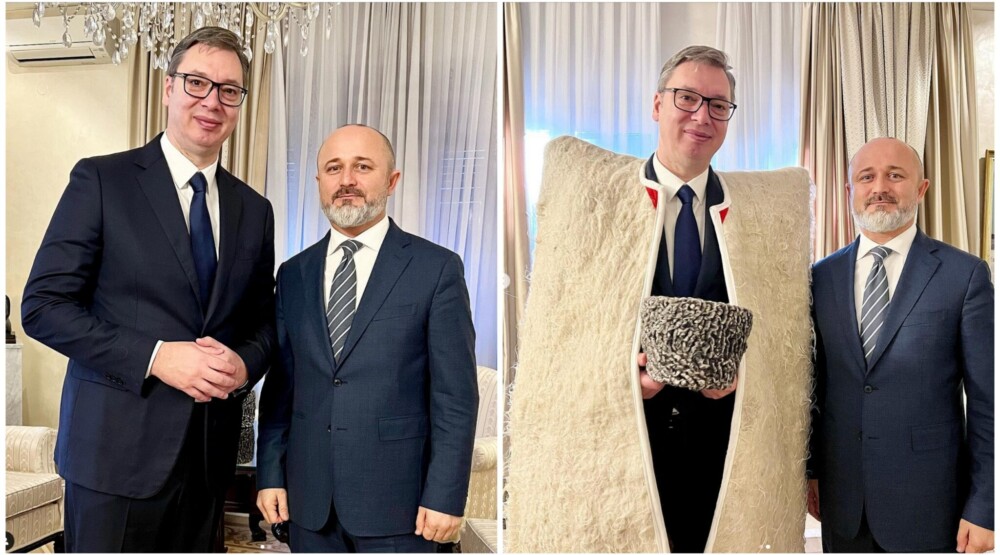 Vučić se obukao kao Čečen na sastanku sa savjetnikom Kadirova koji je prećutao