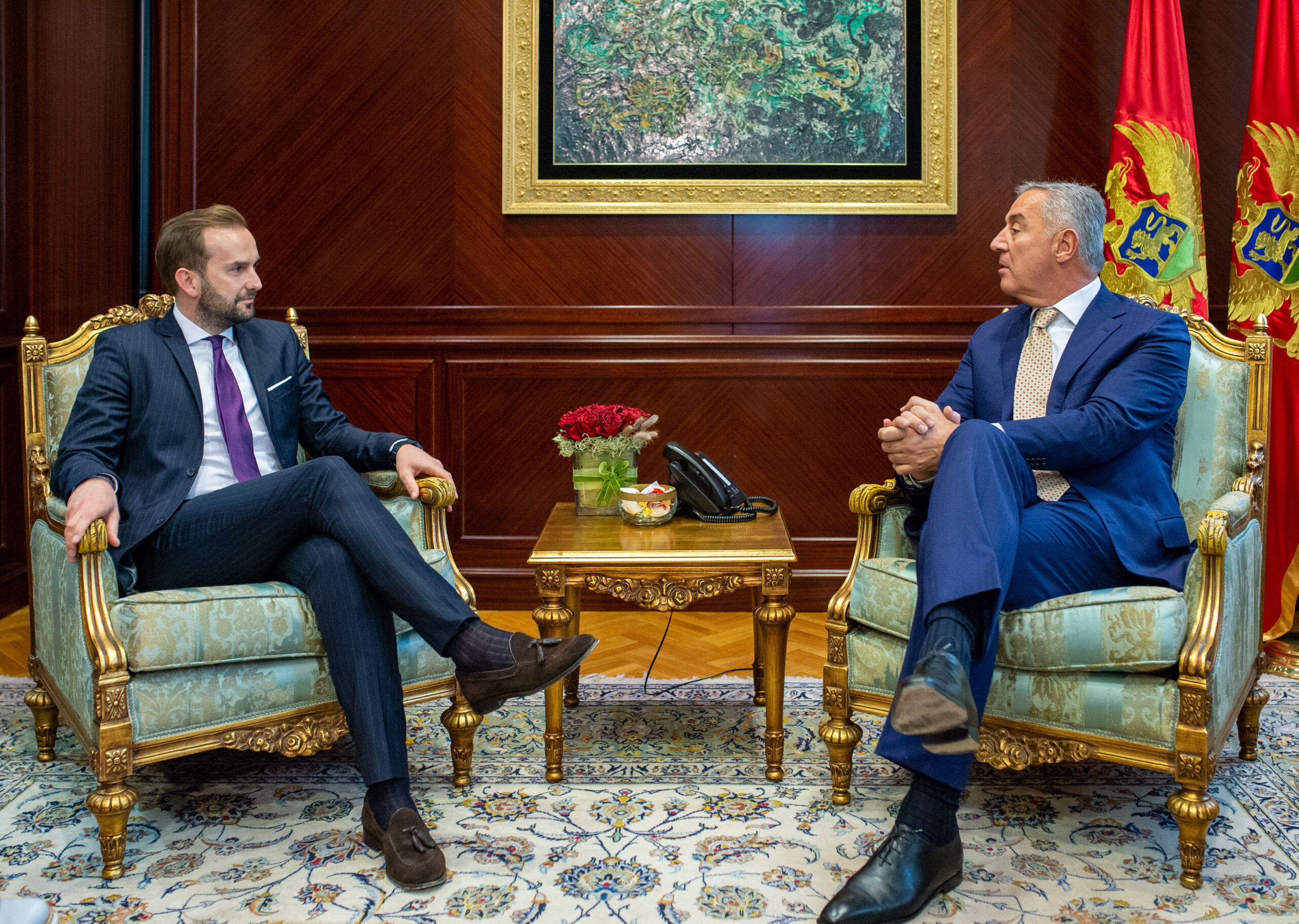 Đukanović sa Devčićem: Crna Gora pred vanrednim izborima, Ustav jedne zemlje se ne može mijenjati zbog nečijeg nezadovoljstva
