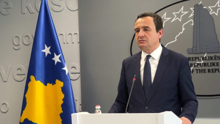 Kurti: Pokušaji Srbije da destabilizuje situaciju na Kosovu neće uspjeti