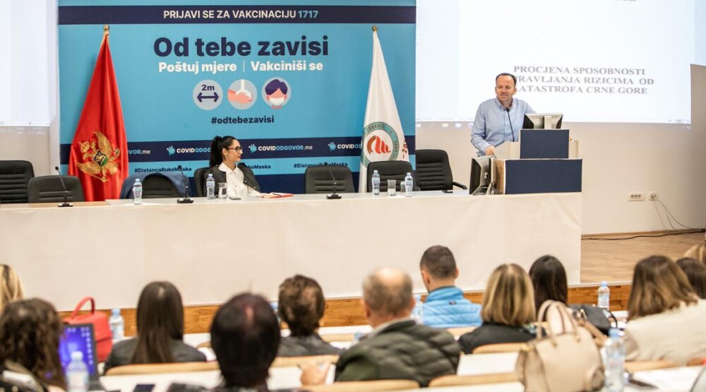 Dokument “Procjena sposobnosti upravljanja rizicima Crne Gore“ pomoći će institucijama da što bolje izgrade sistem zašite i spašavanja