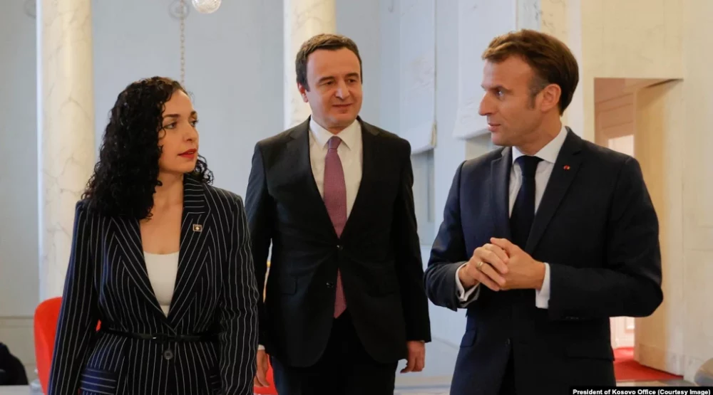 Osmani i Kurti zatražili od Makrona nastavak podrške
