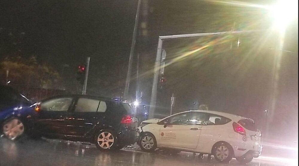 Saobraćajna nezgoda na Zabjelu, povrijeđena jedna osoba