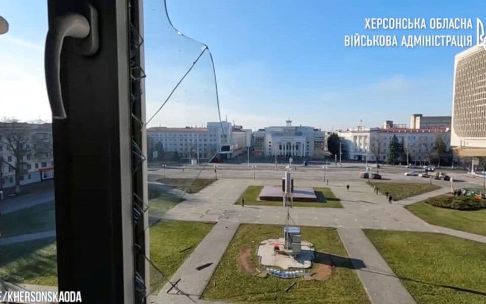 Ruska vojska bombardovala centar Hersona