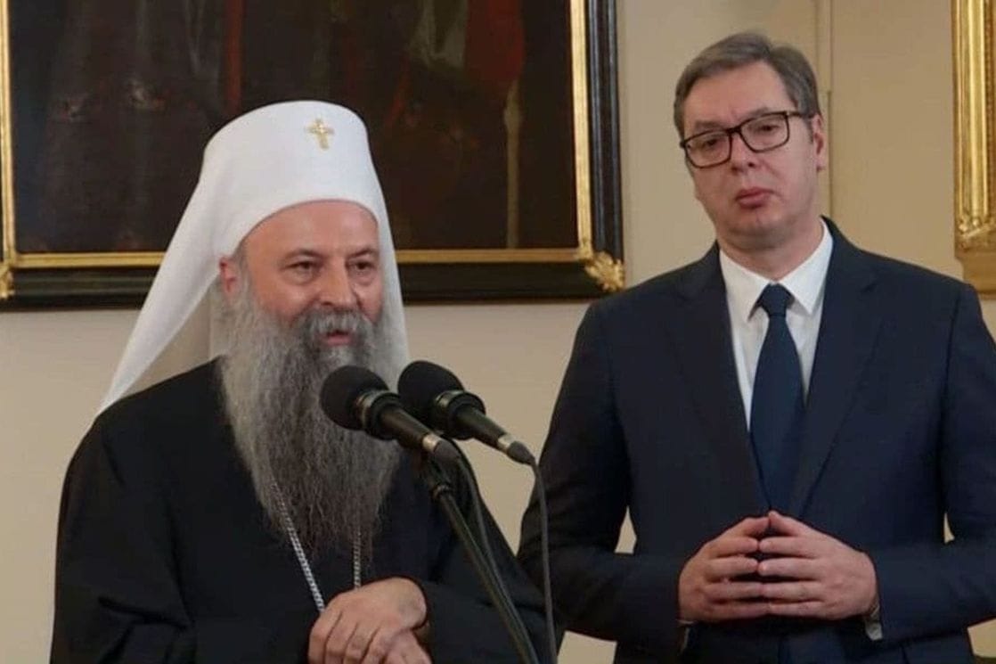 Patrijarh poslije razgovora sa Vučićem: Po svaku cijenu da se sačuva mir, da ne daj Bože ne dođe do oružanih sukoba