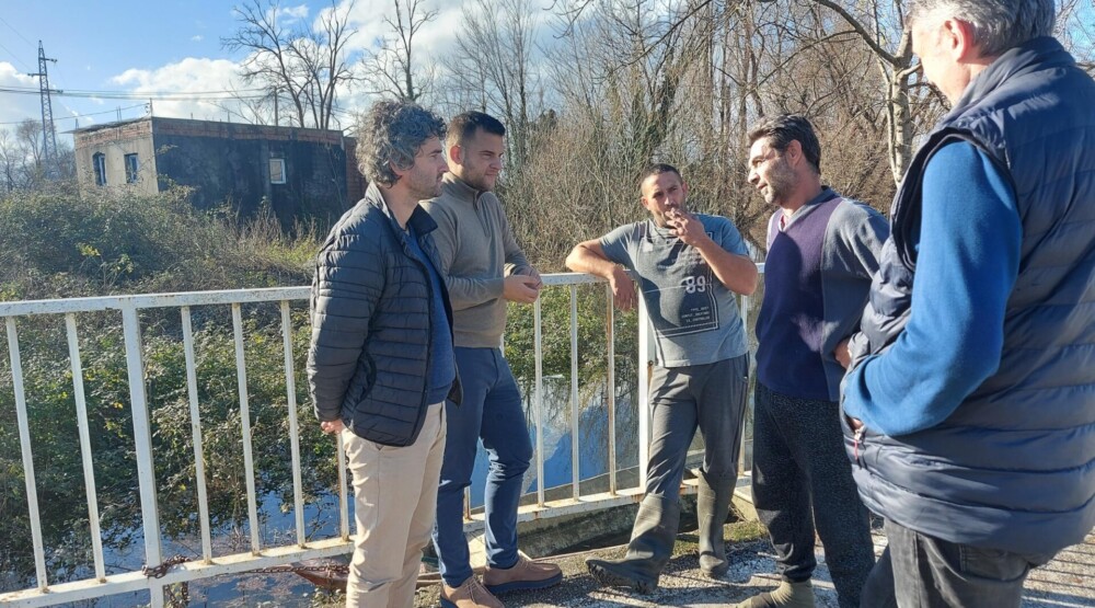 Asanović i Krstović obišli područja koja su u opasnosti od poplava