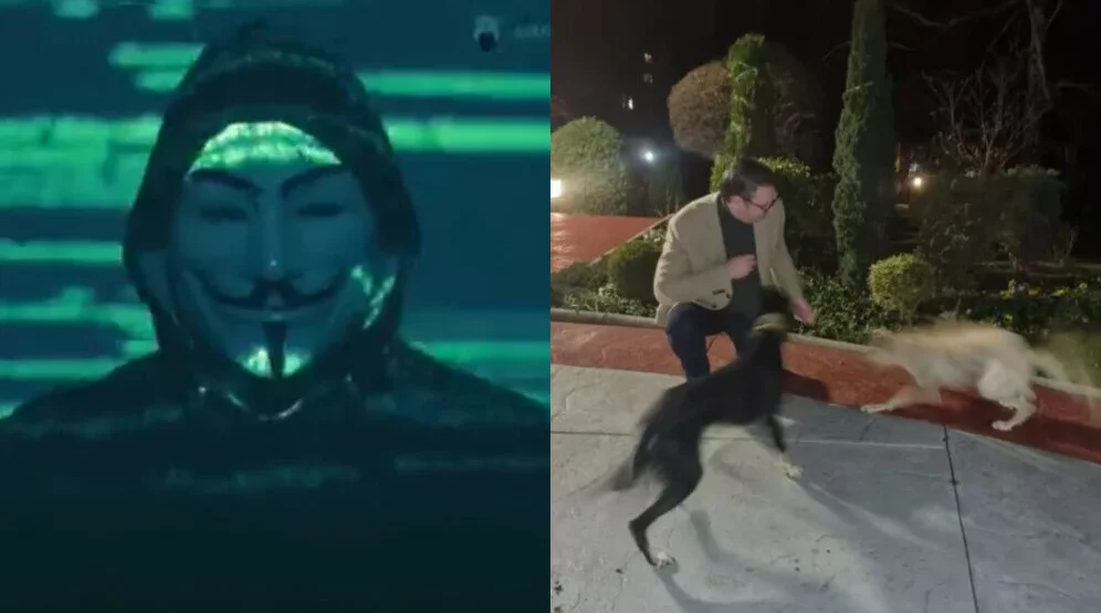 “Rat” Anonimusa i Vučića