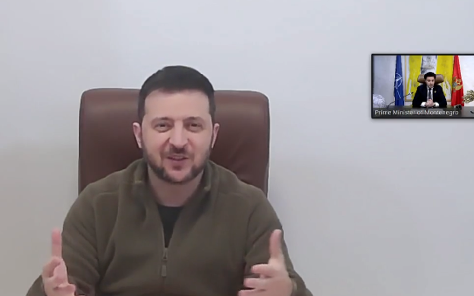 Zelenski Abazoviću: Hvala što vjerujete u našu pobjedu