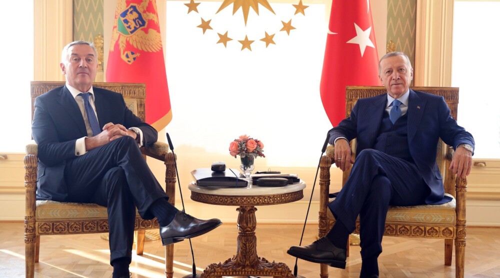 Đukanović sa Erdoganom: Čvrsto prijateljstvo obavezuje na unapređenje savezništva