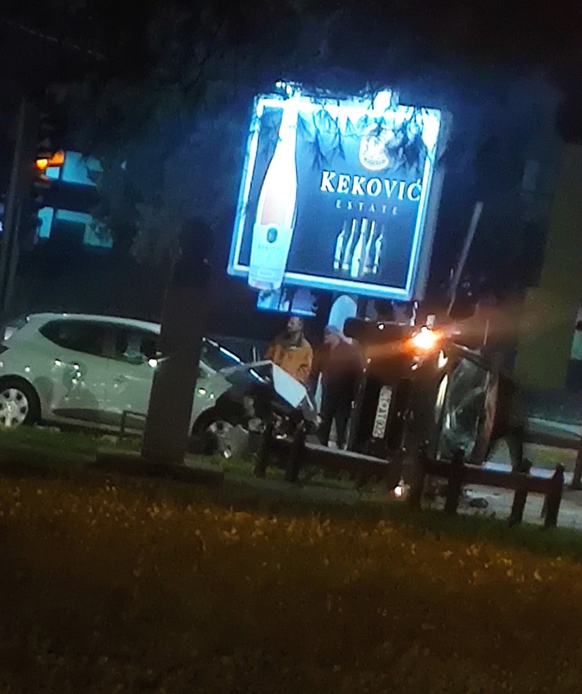 Troje povrijeđenih u nezgodi u Bulevaru Ivana Crnojevića
