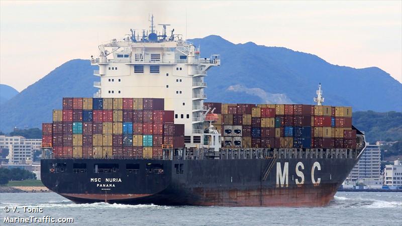 MSC Nuria kojim komanduje kapetan iz Crne Gore spasila pet brodolomaca na Atlantiku