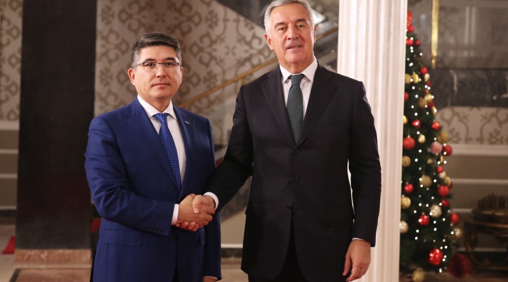 Đukanović primio akreditovana pisma novoimenovanih ambasadora Filipina, Tajlanda, Kazahstana i Vijetnama