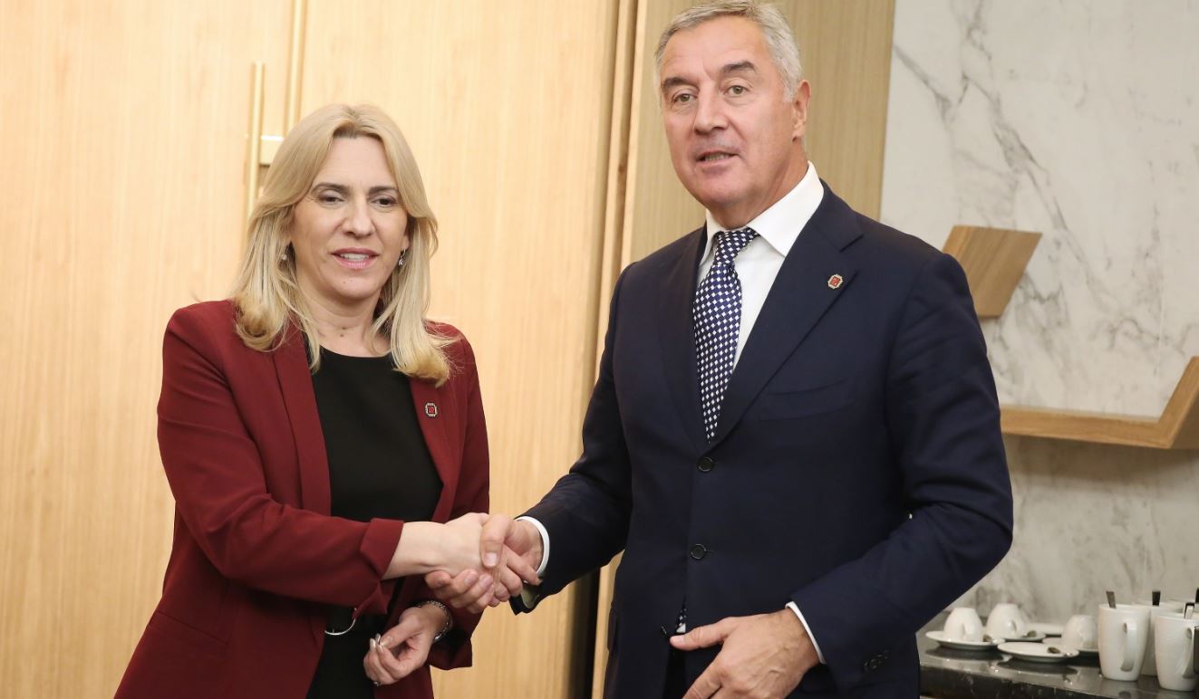 Đukanović-Cvijanović: Stabilnost preduslov za evropsku budućnost regiona