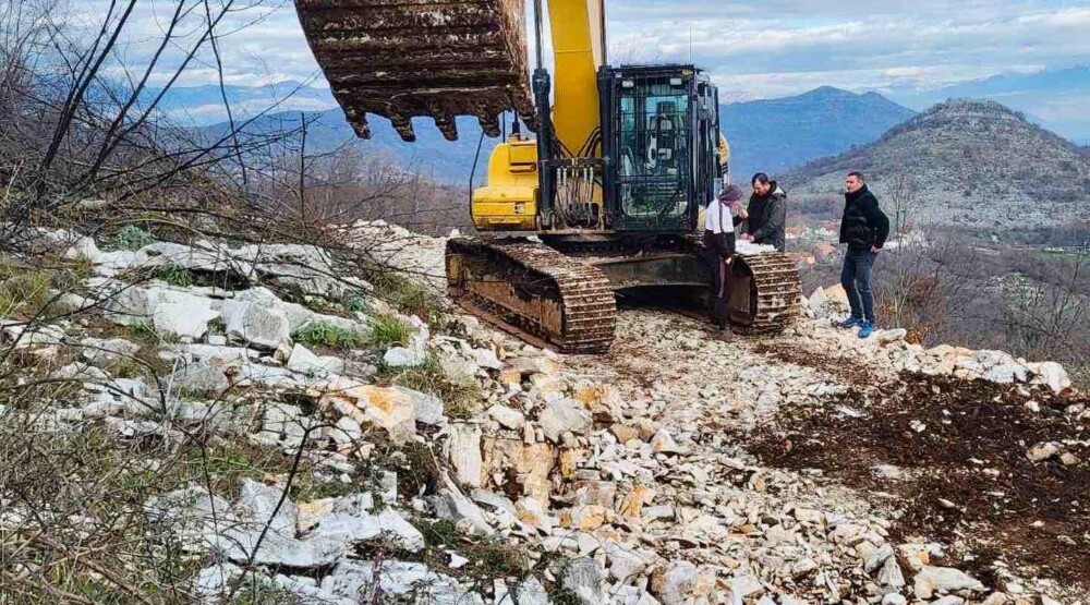 Nastavljaju se aktivnosti na poboljšanju vodosnabdijevanja Lješanske nahije: Počeli radovi na izgradnji rezervoara Gradac