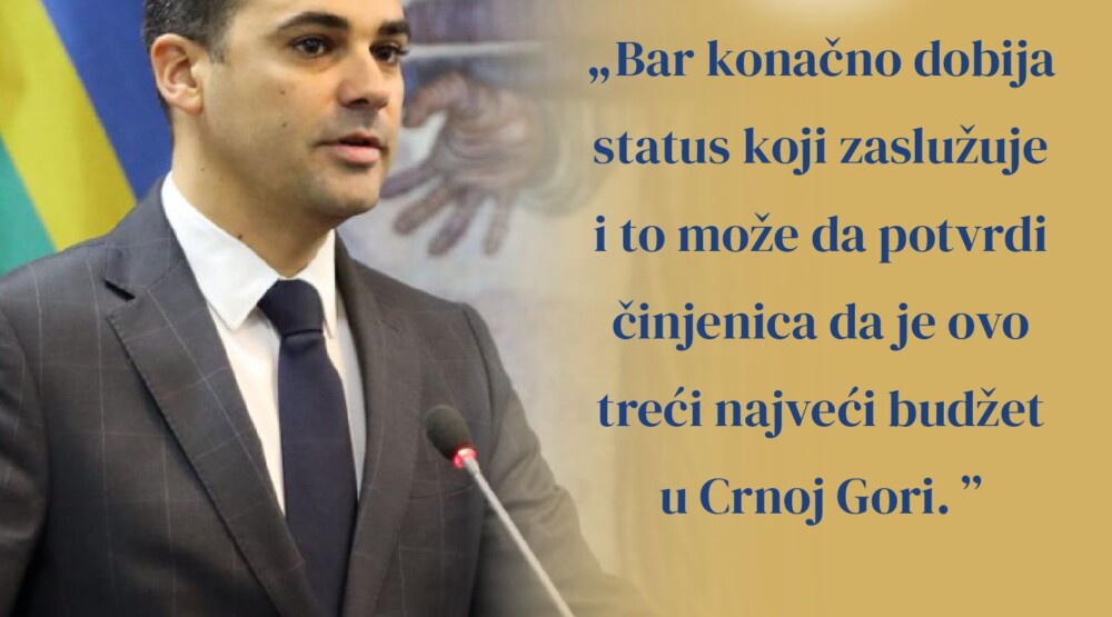 Opština Bar usvojila budžet blizu 32 milona eura