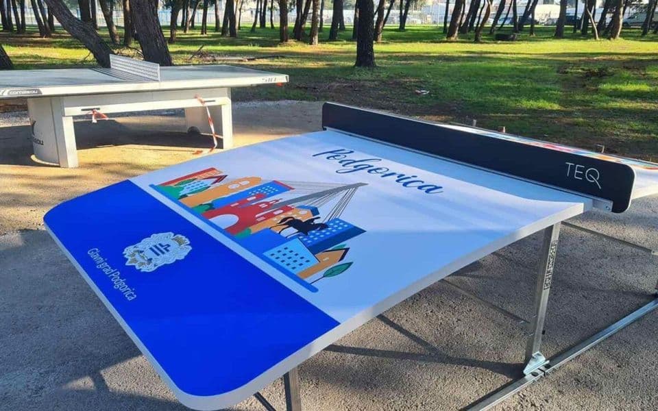 Vuković: Stolovi za tekbol na više lokacija u Podgorici