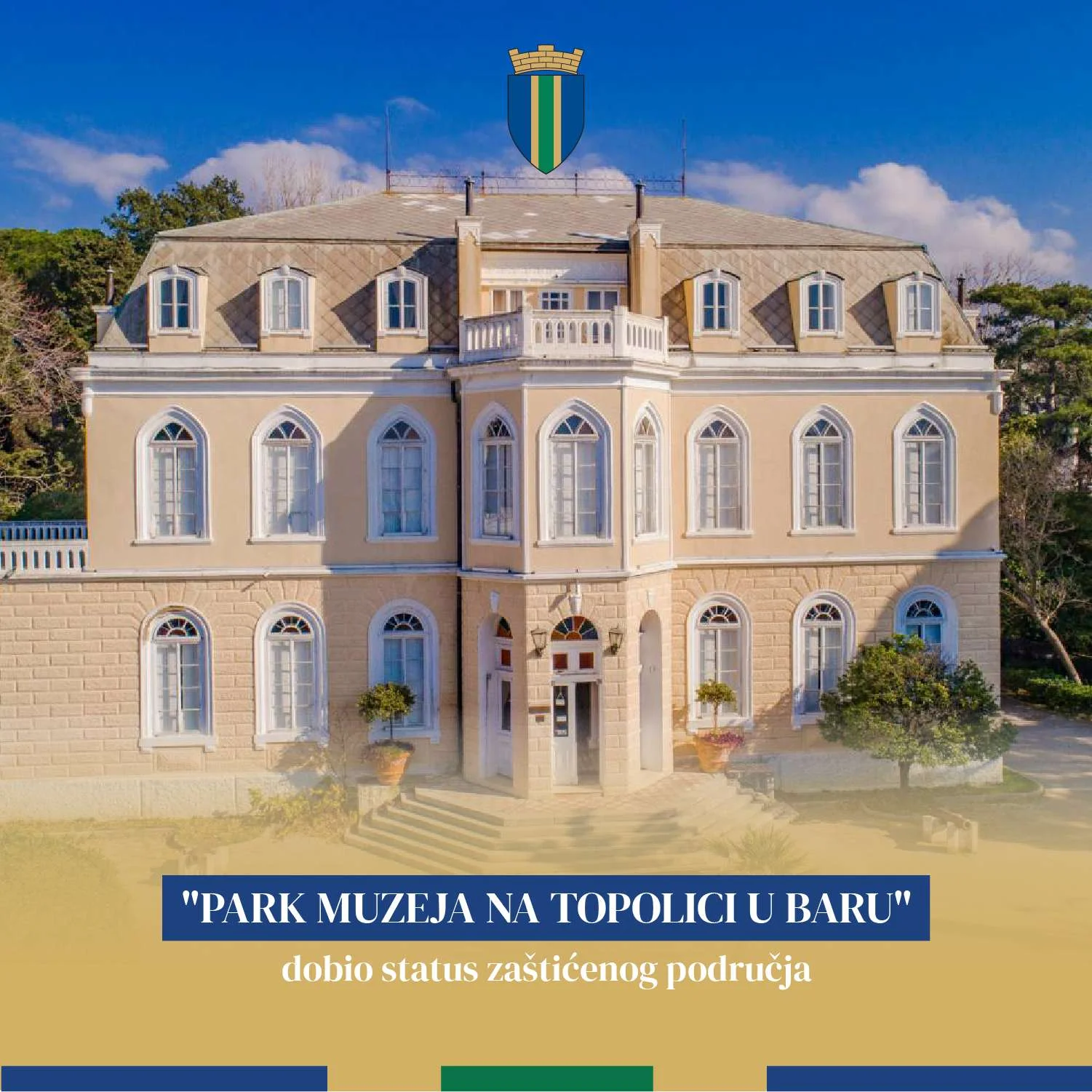 Park muzeja na Topolici u Baru dobio status zaštićenog područja