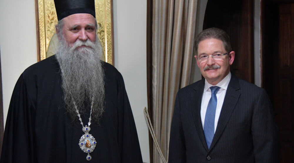 Joanikije ambasadoru Njemačke poželio uspješan diplomatski rad
