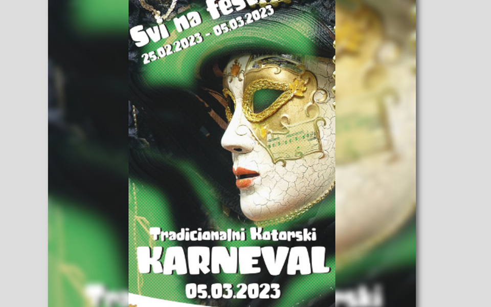 Zimske Kotorske karnevalske fešte od 25. februara do 5. marta