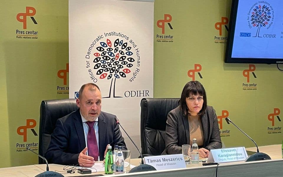 Mesarić: Izbore će pratiti više od 100 posmatrača ODIHR-a i parlamentarne organizacije SE