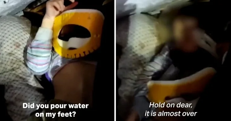 Razgovor spasioca s djevojčicom: Sjećaš se igre žmurke? E pa, sad sam te našao VIDEO