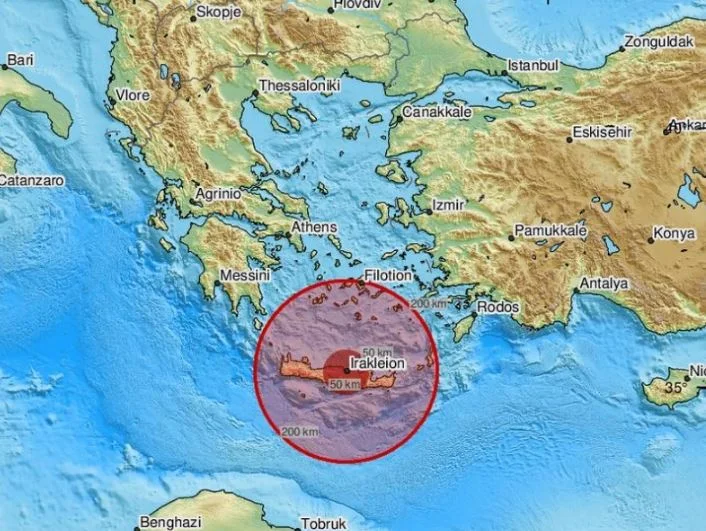 Zemljotres jačine 4,7 stepena po Rihteru pogodio večeras Grčku