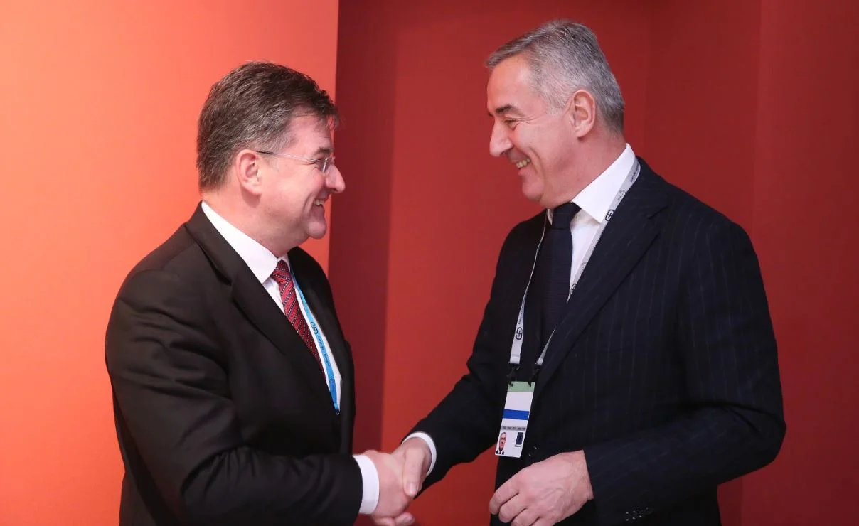 Đukanović sa Lajčakom: Dijalog ključ za probleme na Zapadnom Balkanu