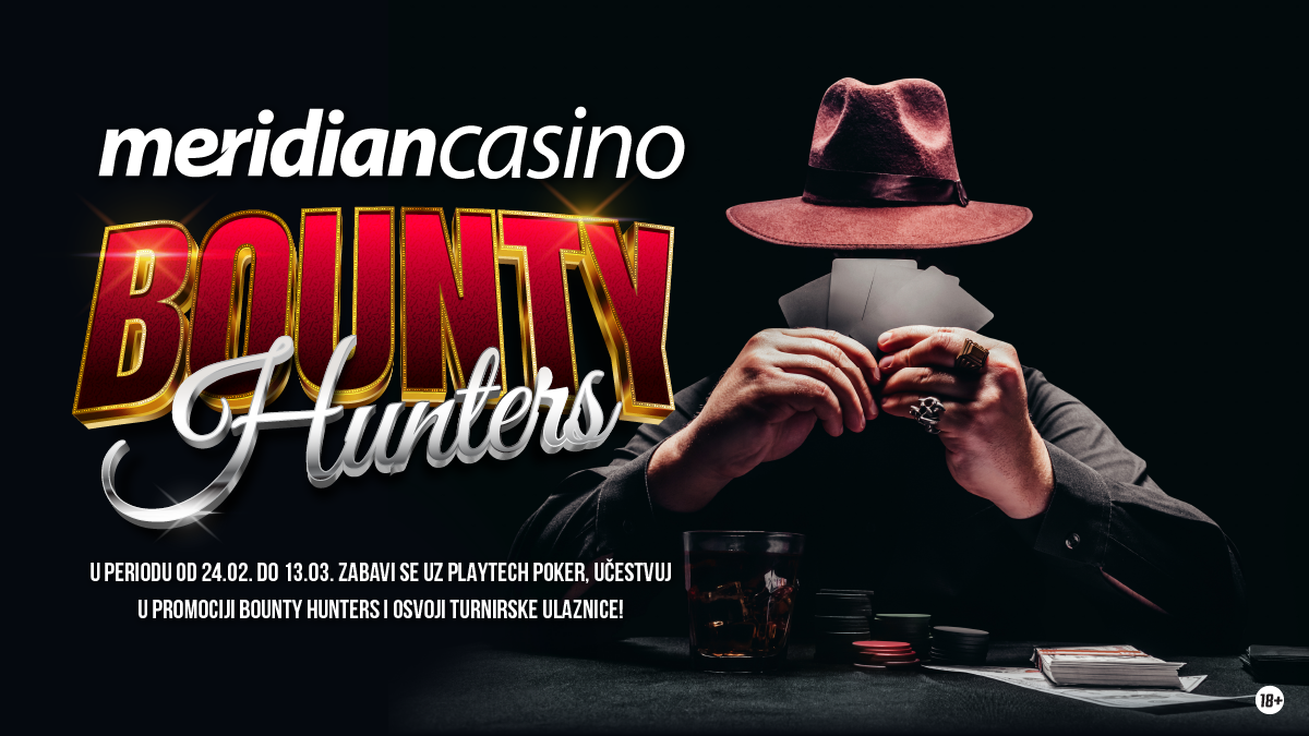 Uživaš uz Texas Hold’Em Poker? Stigao je BOUNTY HUNTERS!