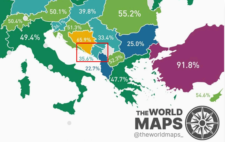 Istraživanje pokazalo: 64,4 odsto populacije Crne Gore ne vjeruje u zagrobni život