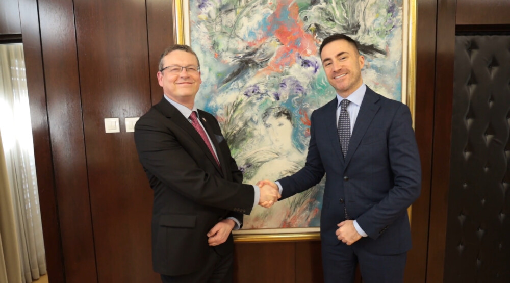 Bogdanović sa ambasadorom Kanade: Snažna privrženost procesu EU integracija