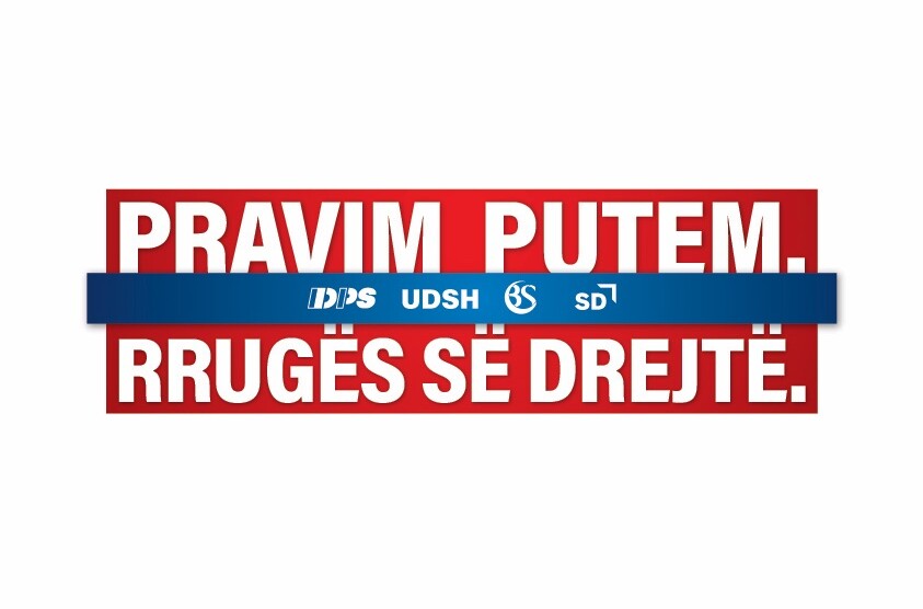 Koalicija DPS, DUA, BS i SD „Pravim putem – Rrugës së drejtë“: Nervoza Forumista dostiže vrhunac