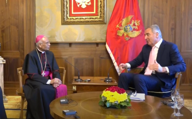 Đukanović primio akreditivna pisma četiri nova ambasadora