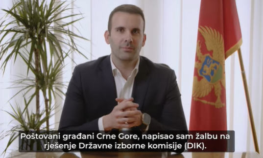 Spajić: Žalbu neću predati Ustavnom sudu, već građanima