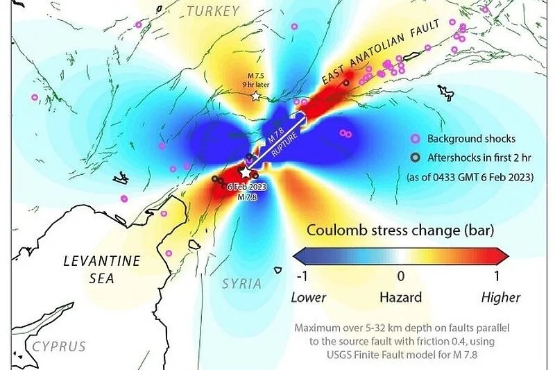 U zemljotresu u Turskoj oslobođena energija nakupljana stotinama godina, Anadolija pomjerena tri metra