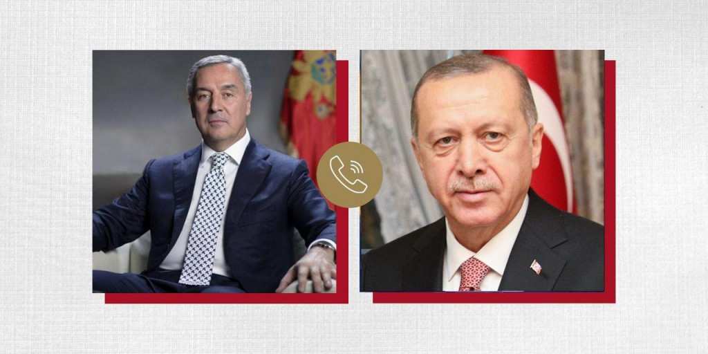 Đukanović razgovarao sa Erdoganom: Crna Gora i njeni građani se saosjećaju sa Turskom