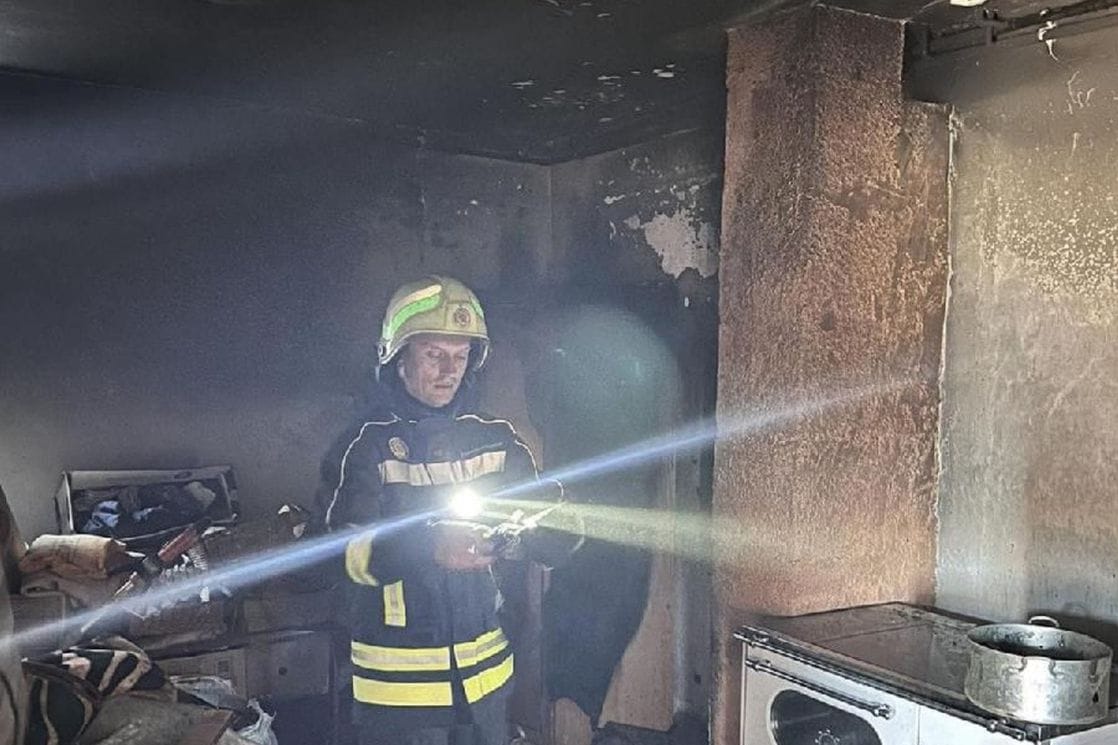 Ugašen požar u kući u Nikšiću