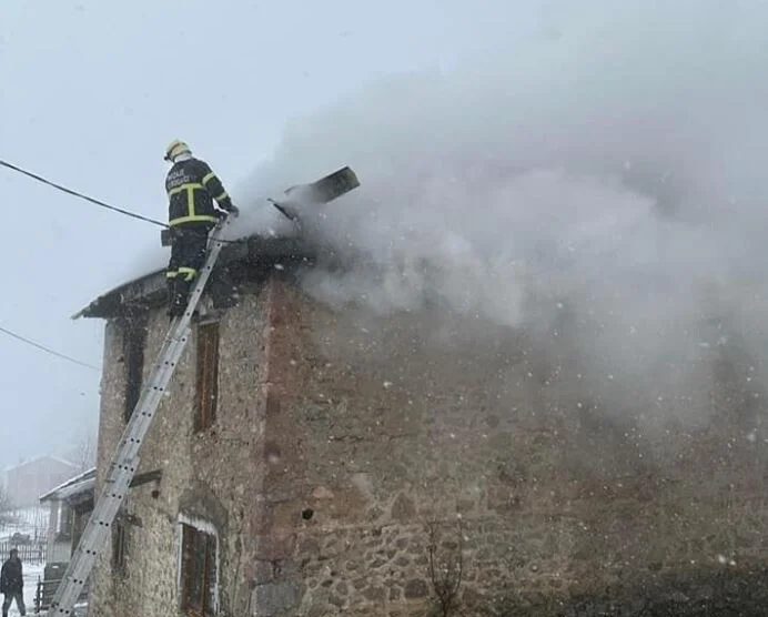 Izgorjela kuća u Rožajama