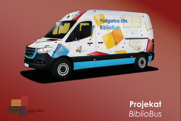BiblioBus od sjutra na ulicama Podgorice