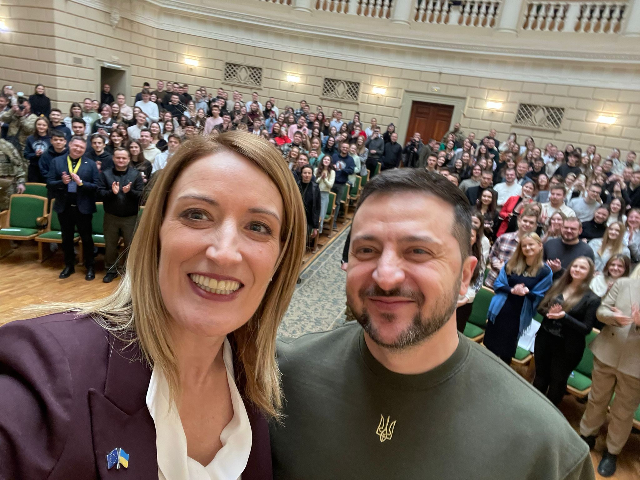 Predsjednica EP-a poziva na pregovore o ukrajinskom članstvu ove godine