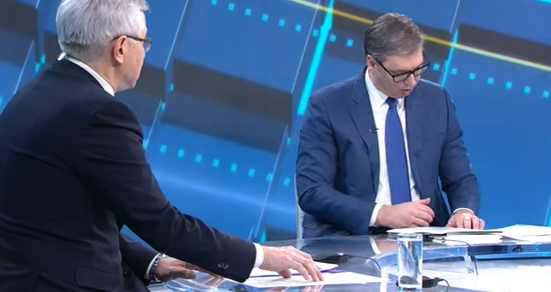 Kad Vučić izgubi živce zbog pitanja voditelja